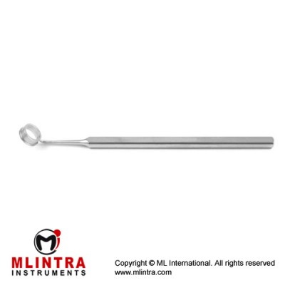 Camellin Lasek Trephine Stainless Steel, 12 cm - 4 3/4" Diameter 8 mm